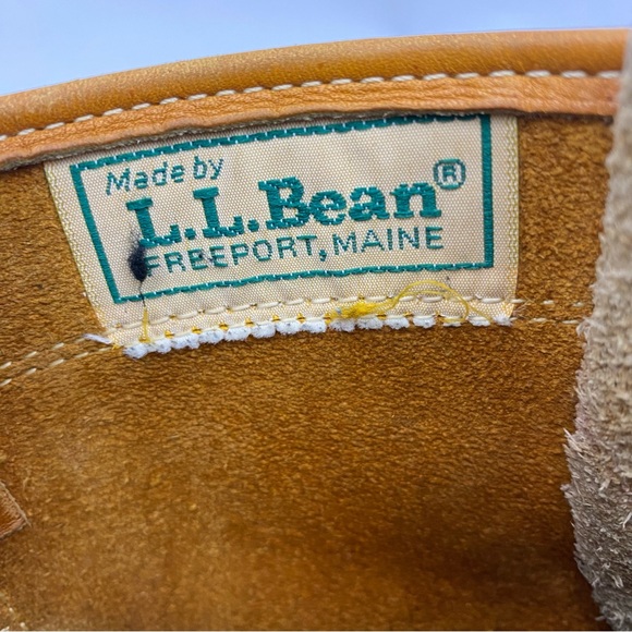 L.L. Bean Vintage Maine Hunting Boots Made In Maine. Color Brown SZ 8 Wide - Picture 8 of 11